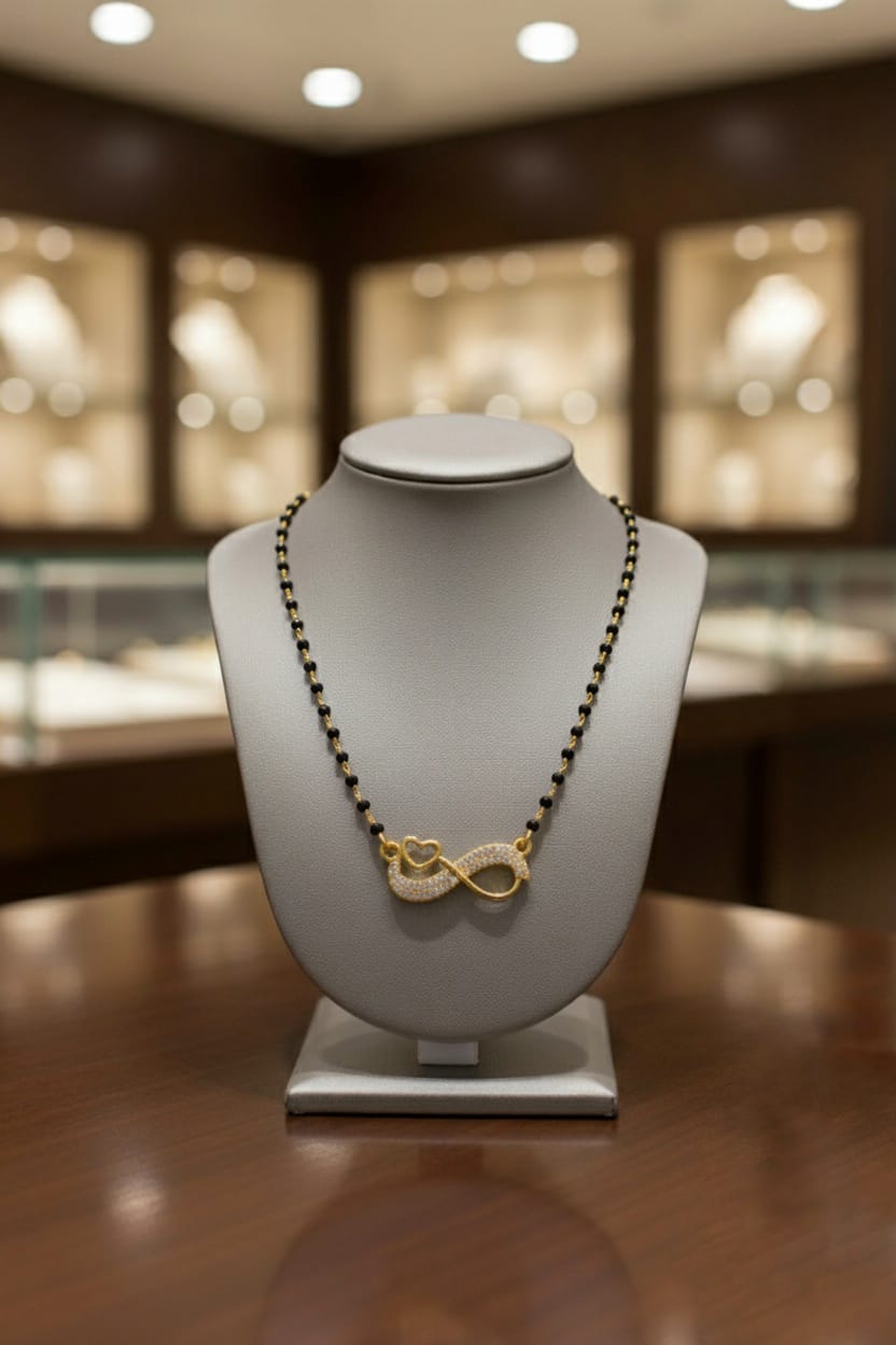 Infinity Love Diamond Mangalsutra